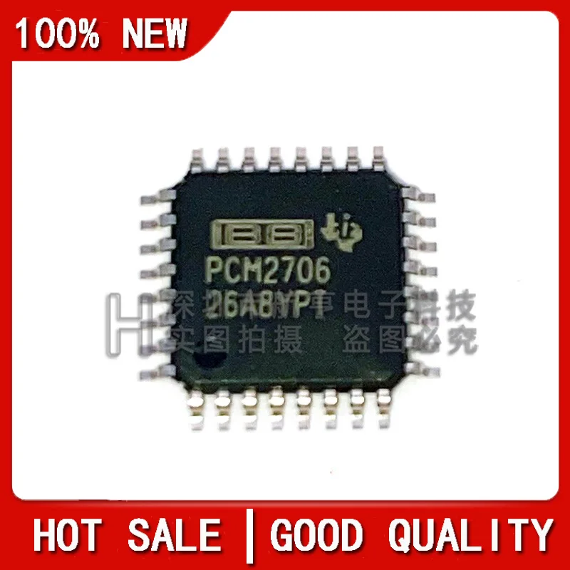 

5PCS/LOT New Original PCM2706PJTR PCM2706P Printing PCM2706 TQFP-32 Chipset