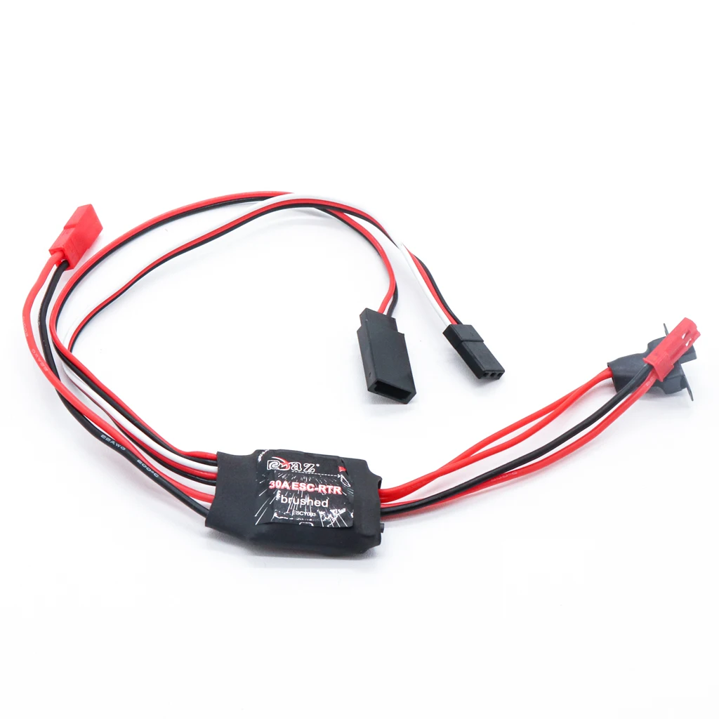 

30A 4.8-8.4V Mini Brushed Electric Speed Controller ESC Motor Speed Controller For 130/180/260/280/380 Brush Motor Upgrade Parts