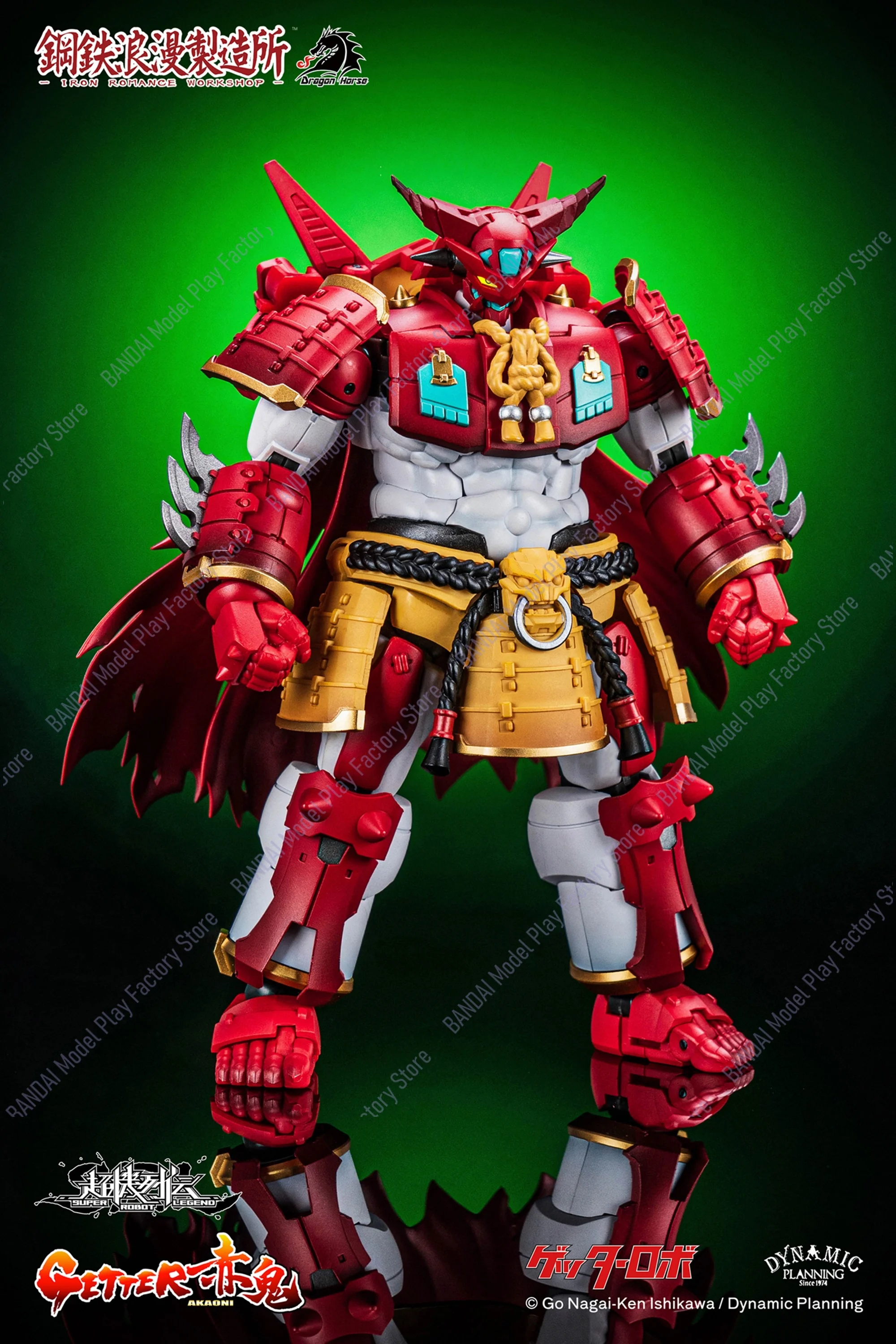 Фото В наличии: Трансформируемая фигурка Super Robot Legend SRL-01 Getter-Akaoni из серии Iron Romance Workshop №2