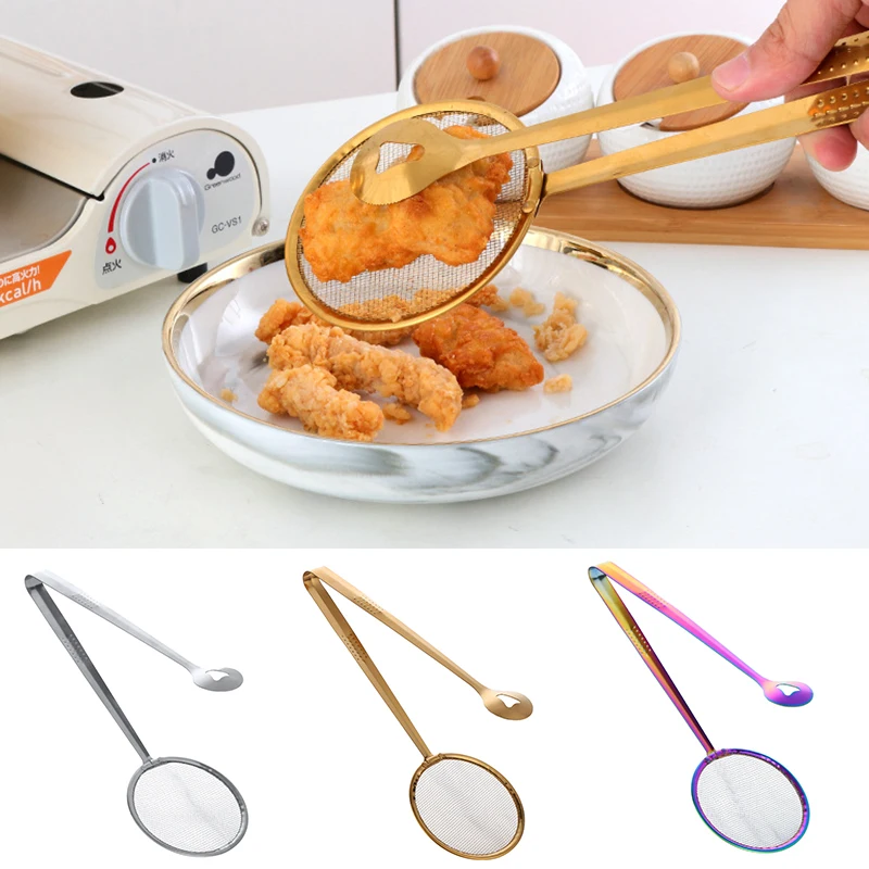 

1 шт., кухонный сетчатый дуршлаг из нержавеющей стали