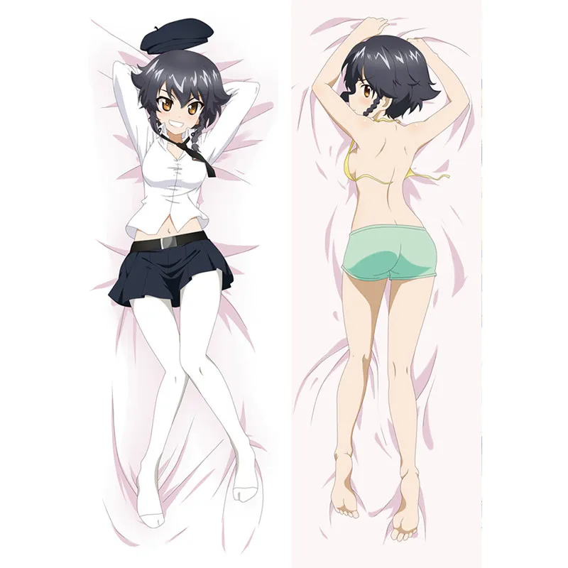 

NEW Anime Saenai Heroine No Sodat Pillow Covers Two-sides Printed Pillows Cases 2WAT Hugging Body Bedding Pillowcase