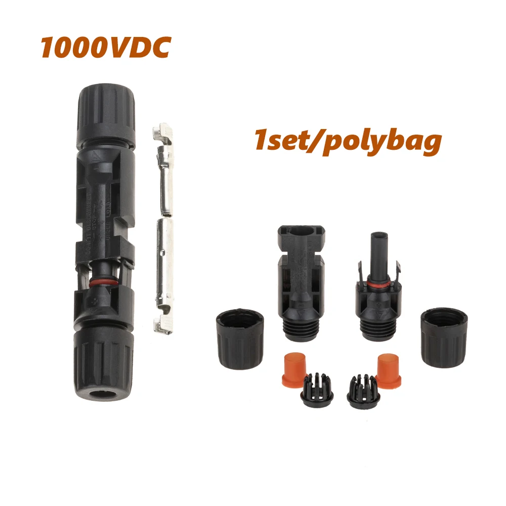 

Разъемы для солнечных панелей 1000VDC 1500VDC 2.5/4/6 мм2