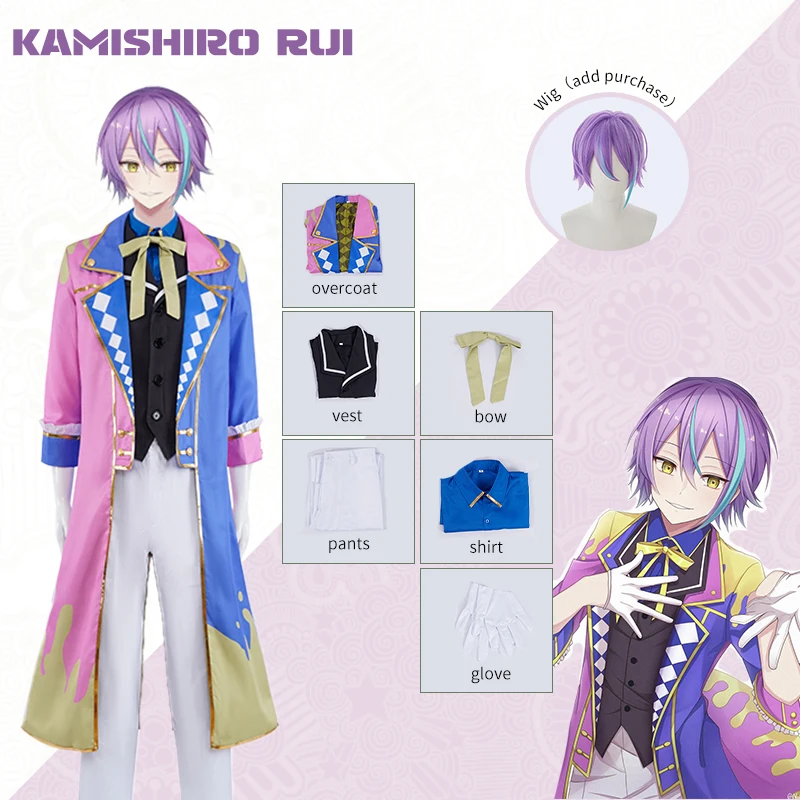 

Game Project Sekai Colorful Stage Feat Kamishiro Rui Cosplay Wonderland Showtime Kamishiro Halloween Cosplay Costume For Women