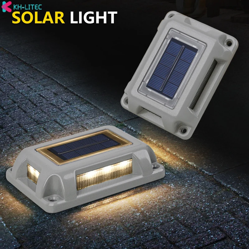 

1pc/4pcs/8pcs LED Solar Lawn Night Light Solar Power Buried Lights Garden Outdoor PathWay Floor Underground Stairs Decking Light