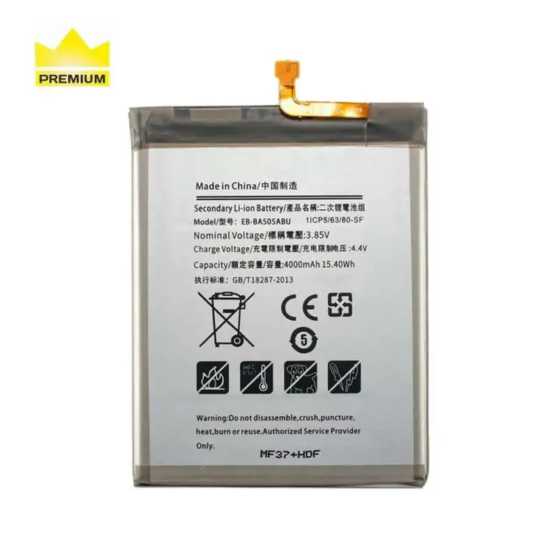 Battery for Samsung Galaxy A205 A20/A305 A30/A307 A30s/A505 A50 (eb-ba505abu premium) 4000 mAh | Mobile Phone Batteries