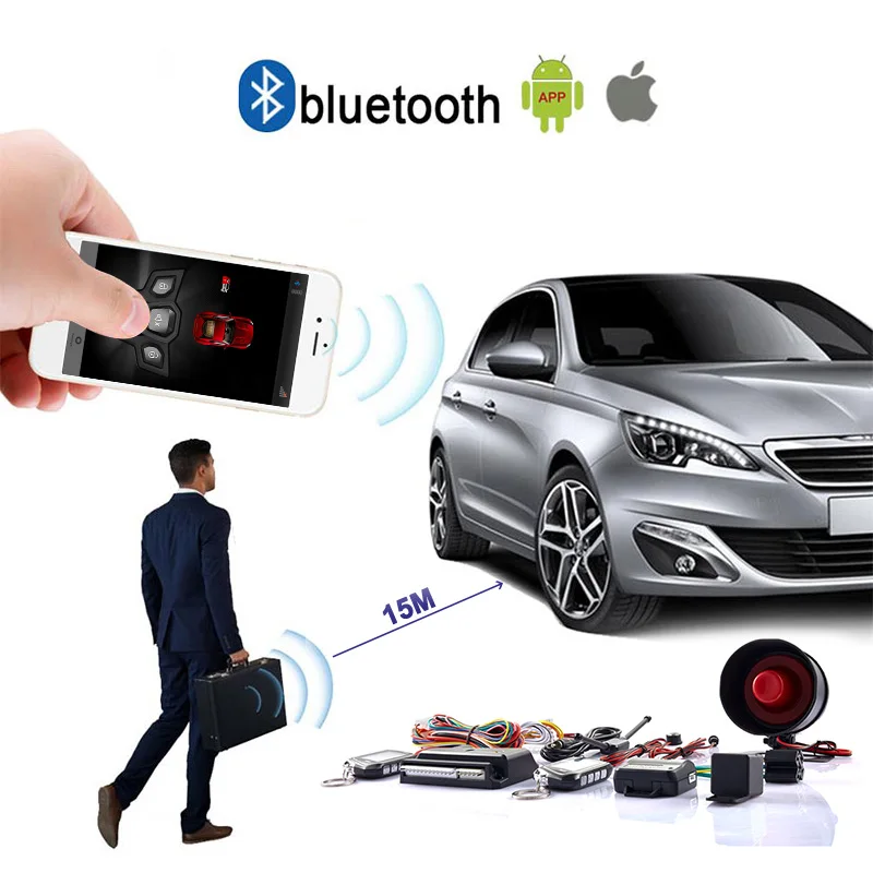 2023 Универсальная беспроводная система охранной сигнализации автомобильная