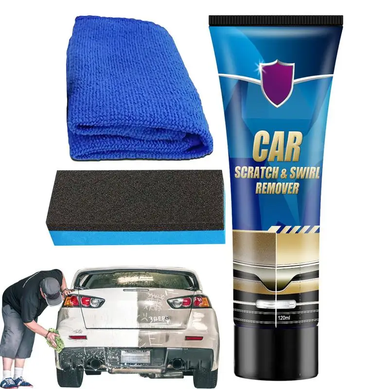 

Car Scratch Remover Paste Polishing Dirt-Resistant Scratch Repair Long-Lasting Paint Repair Anti-UV Glossy Car Supplies