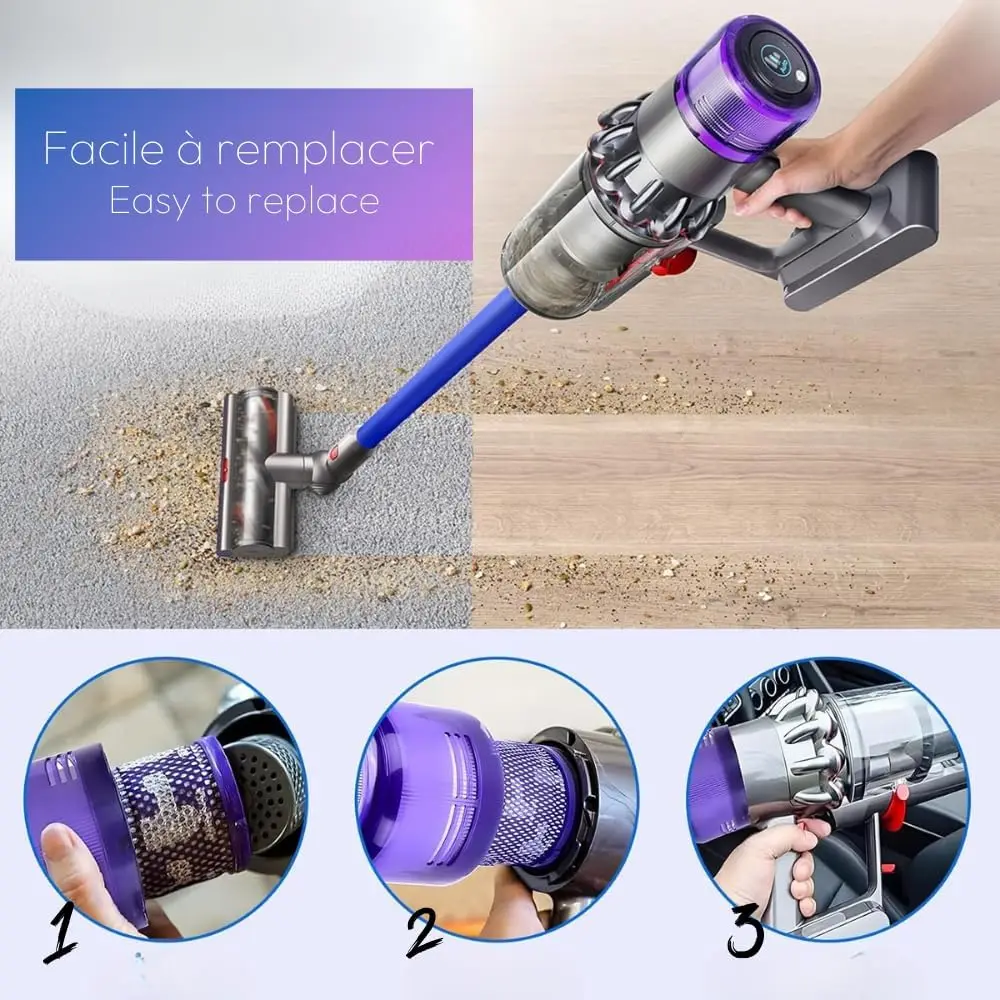 Фото Фильтр V11 V15 для пылесоса Dyson V11 Animal/Absolute/Extra/Torque Drive/Complete Pro V15 Detect SV14, 970013-02 и 97001302 №4