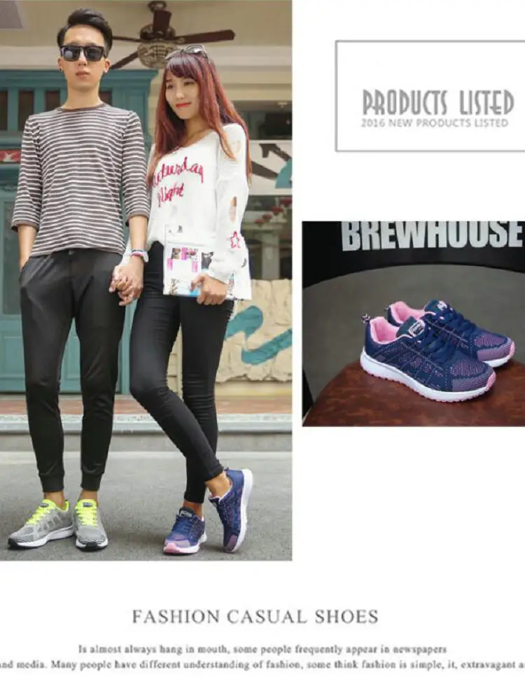 Hot Sale Nice Mujer Running Zapatillas Shoes Unisex Men Sports Shoe Jogging Mesh Breathable Big Size 44 Women Trainers Outdoor