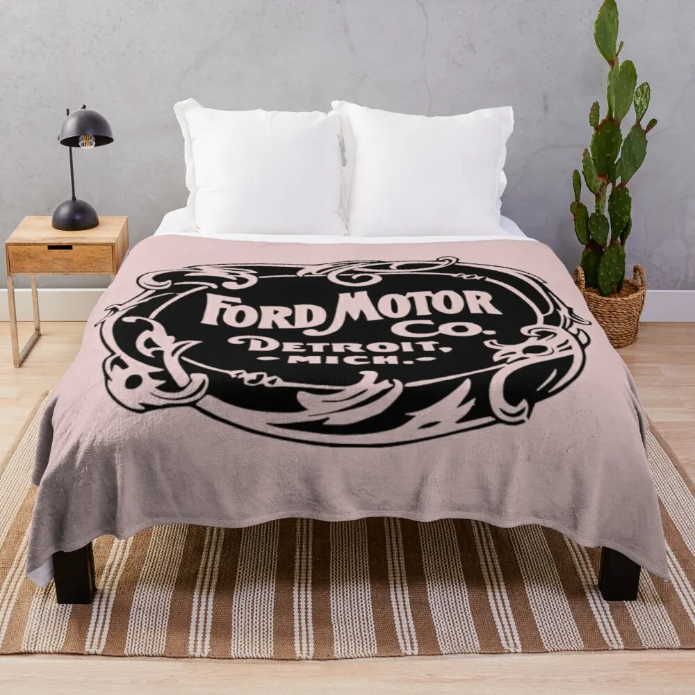 

motor ford Throw Blanket Thin Blankets