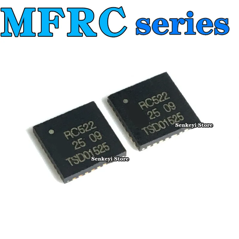 

New original MFRC522 RC522 QFN32 523 RF card RFID contactless read-write chip POS machine commonly used