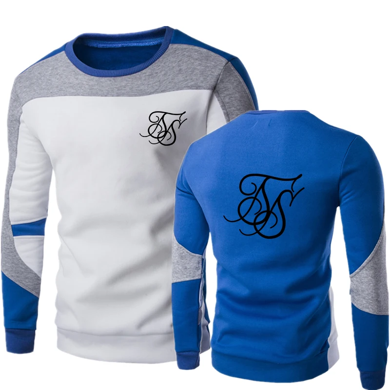 

2022 Siksilk Men's Pullover Hoodie Spring Autumn New Casual Fleece Zipper Men's Slim Fit Jacket Men's Street Versatile Style