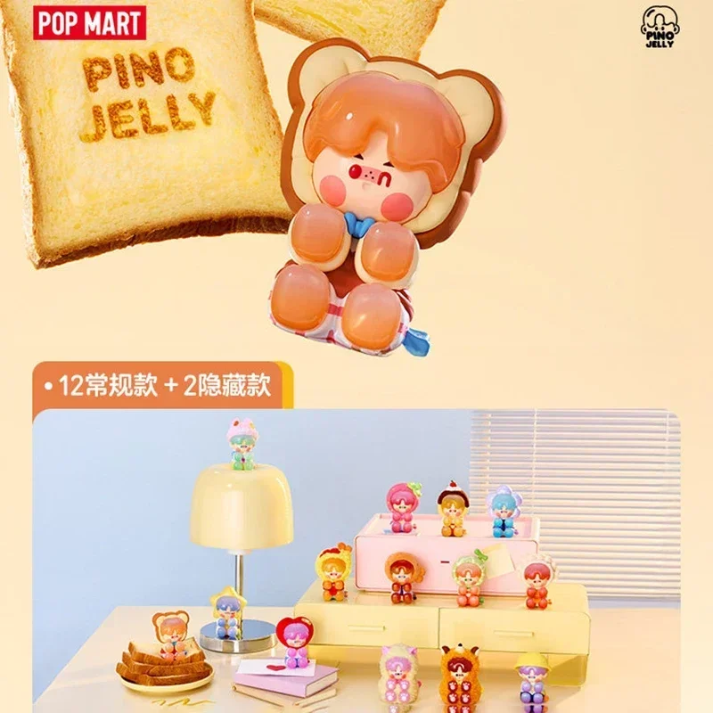 Фото POP MART PINO JELLY Серия «Я твоя кукла» — Загадочная коробка-сюрприз (Blind Box) — Оригинальная настольная фигурка, украшение для дома, игрушка-сюрприз в пакете №4