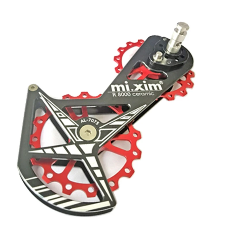 

Новый подшипник для велосипеда 16t-16t керамический карбоновый задний переключатель передач керамический направляющий ролик для 5800/5700/4600/4700