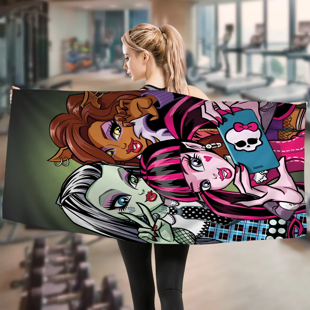 M-Monsters H-High S-School G-полотенце для девочки пляжное полотенце из микрофибры
