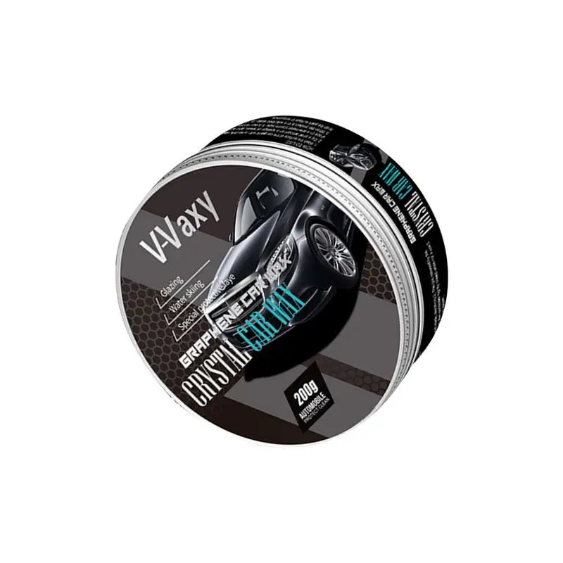 

220g Car Wax Crystal Plating Hard Glossy Wax Layer High-Gloss Black Solid Car Ceramic Surfaces Coating Waterproof Film Polishing