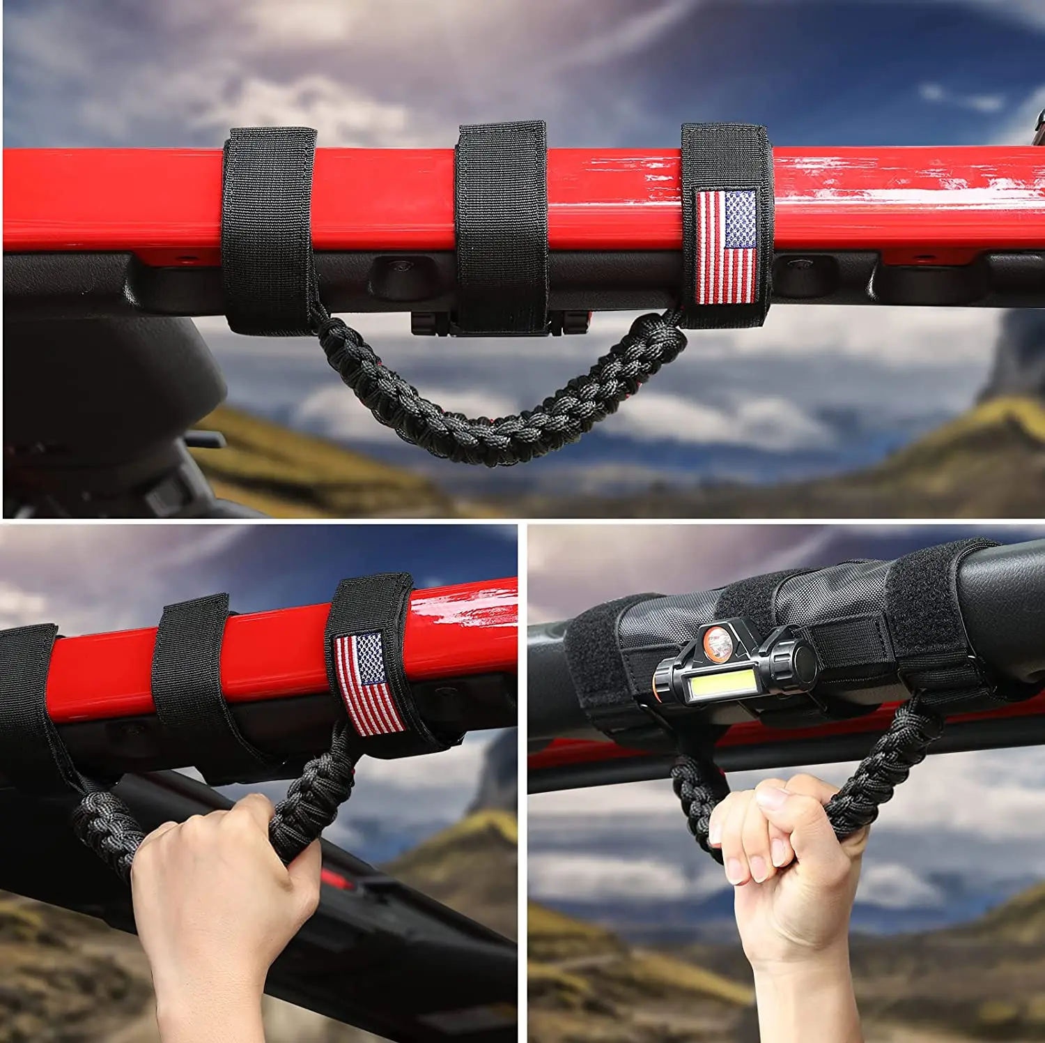 Рулонная штанга для крыши автомобиля захват с внутренними ручками колесо