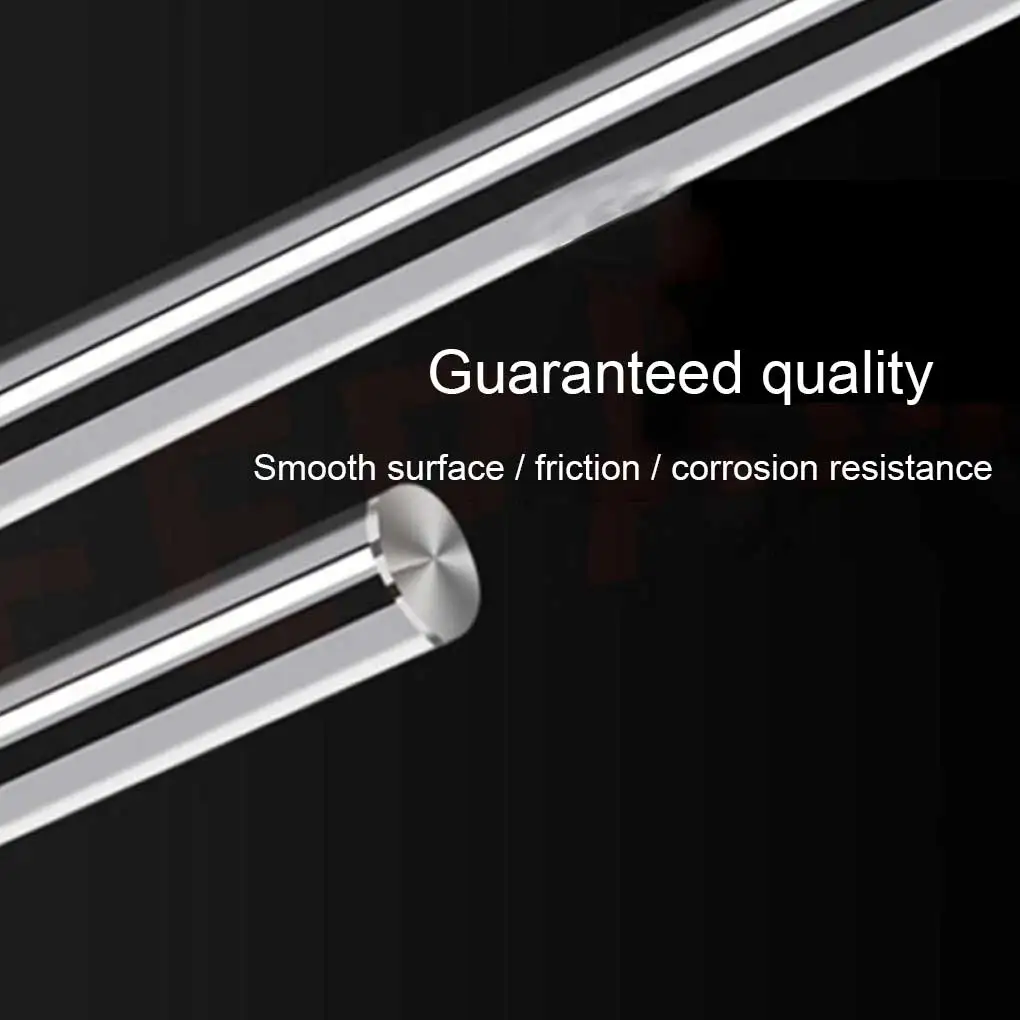 

Комплект из 2 оптических осевых валов 8 мм, линейная направляющая из углеродистой стали, Гладкий стержень, запасные части для 3D-принтера бизн...