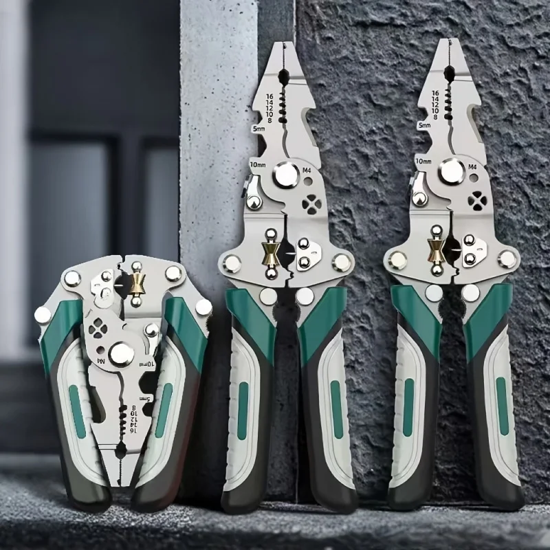 

Складные плоскогубцы для зачистки проводов — многофункциональный инструмент для электрика с обжимом