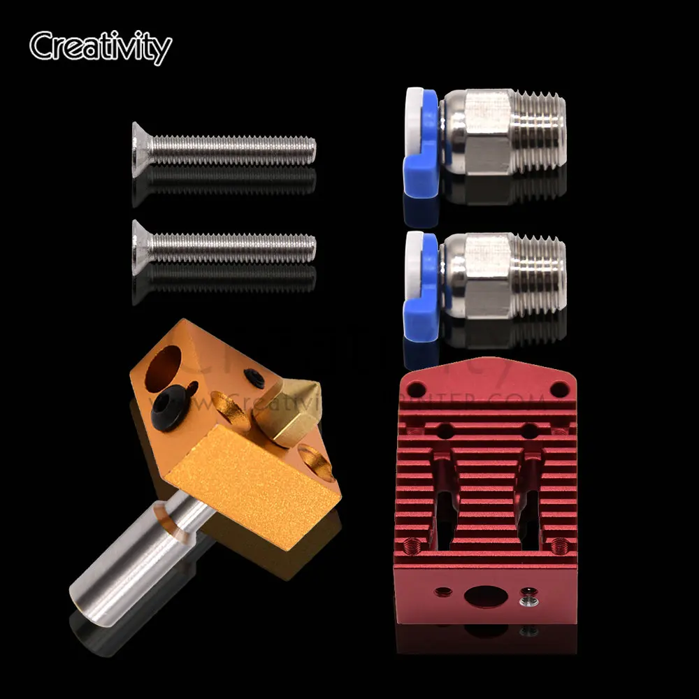 2 в 1 детали для 3D принтера J-head Hotend Dual feed MK8 | Компьютеры и офис