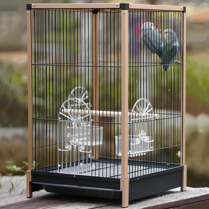 

Portable Parrot Cage Indoor Hummingbird Feeder Outdoor Little House Pet Birds Parrot Cage Bird Nest Garden Jaulas Pet Products