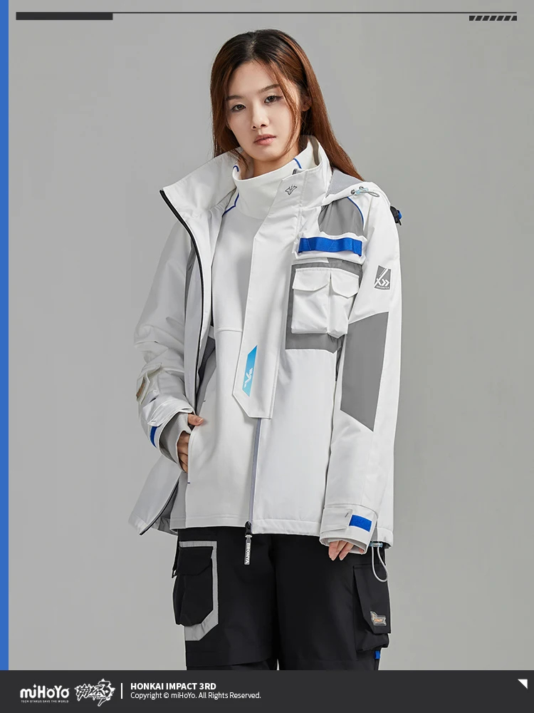 Honkai Impact 3 куртка Броня официальная miHoYo Herrscher of Truth пальто для пары осенне-зимние