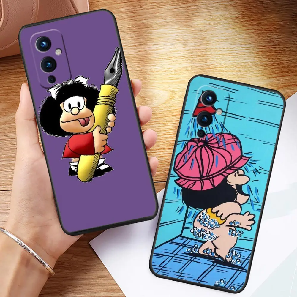 

Case For Oneplus 9 8 8T 7 7T 6 6T 5 5T NORD N100 N10 2 CE 5G Pro Silicone Case Capa Funda Coque Para Hot Mafalda YNDFCNB