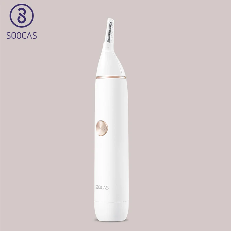 

SOOCAS N1 Nose Hair Trimmer Electric Ear Hair Removal Shaver Blade Waterproof Cordless Razor Safty for Men