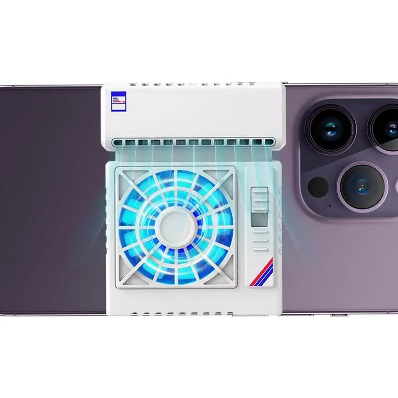 

Phone Cooling Fan Phone Radiator Cell Phone Cooler Smart Phone Cooling Case With Quiet Fan Low Noise And 2 Speed Settings Phone