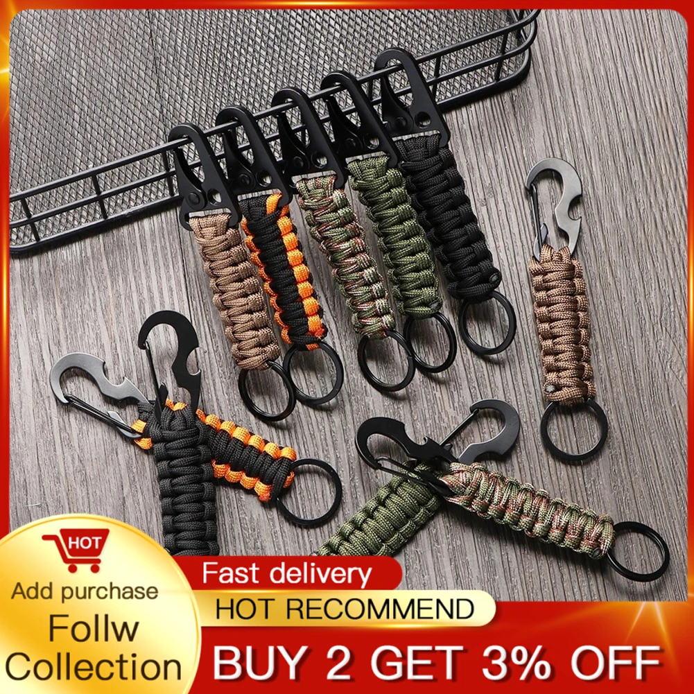 

Camping Carabiner Nylon Tactical Backpack Key Hook Climbing Water Bottle Holder Outdoor Camping Hiking Climbing Accessories