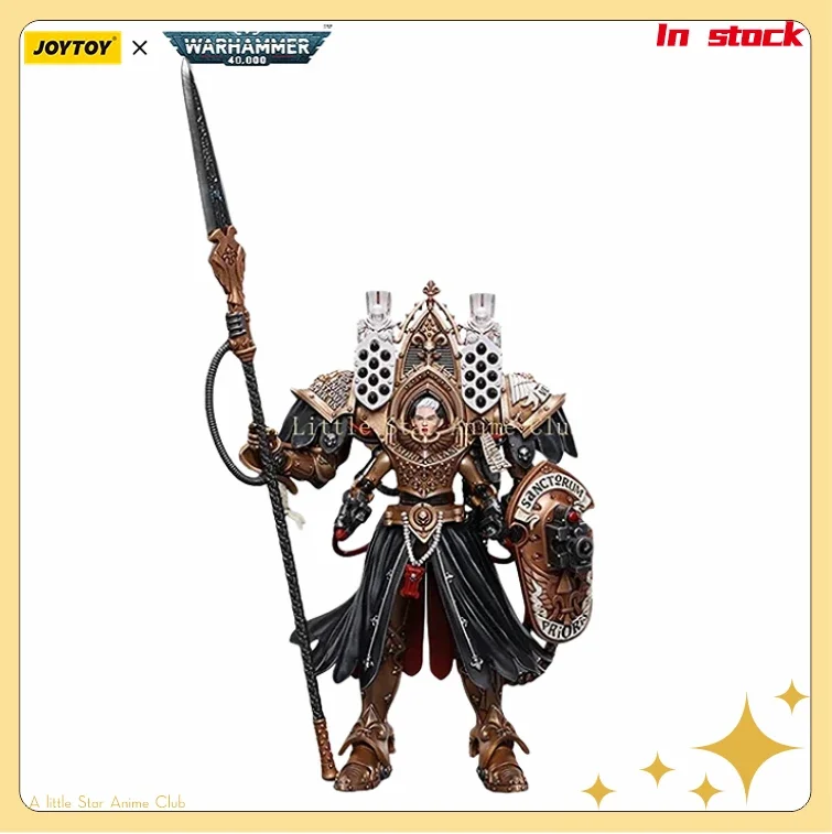 Фото В наличии Оригинальная фигурка JOYTOY 1/18 WARHAMMER 40000 Adepta Sororitas Abbess Sanctorum Morvenn Vahl, коллекционная модель №2