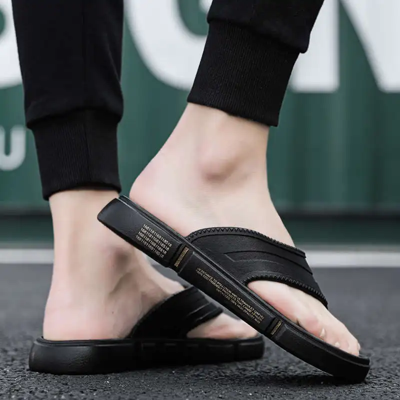 

Сланцы мужские кожаные для тенниса, люксовые брендовые шлепанцы для отеля, повседневная обувь