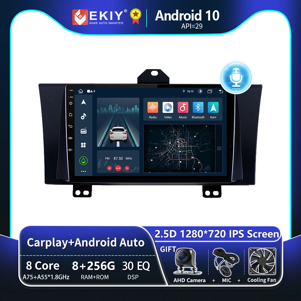 

EKIY T8 8G 256G для Honda Elysion 2012 2013 2014 2015 Автомобильный радиоприемник Мультимедийная система Магнитофон Навигация GPS Стерео Авто Android Carplay Wireless Нет 2 ...