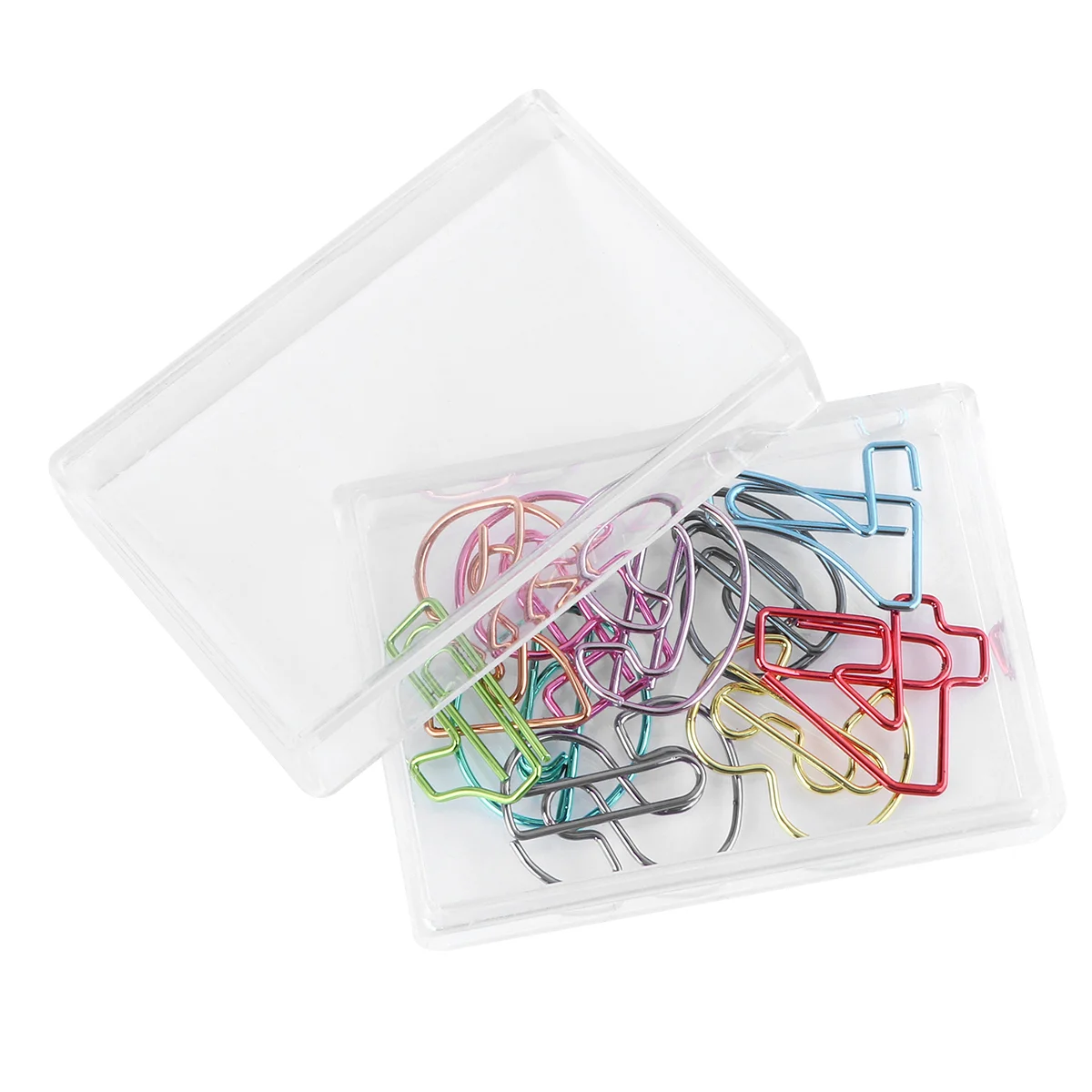 

Paper Clip Clips Page Number Adorable Bundle Clamp Document Mini Novelty Book Decorative Kids Planner Note File Metal Marker