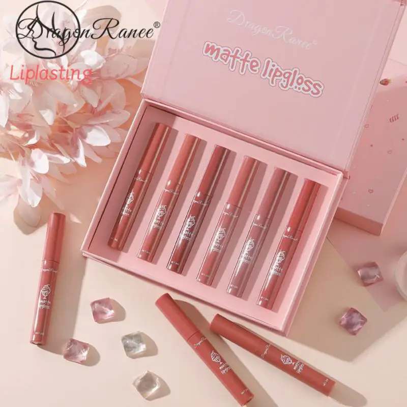 

Увлажняющий набор, глазурь для губ, антипригарная чашка, жидкая помада, косметика, бриллиантовая помада, подарочный набор, бархатная матовая помада