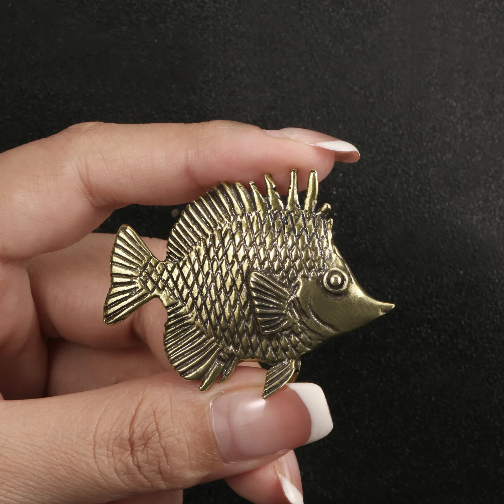 Латунные декоративные рыбки