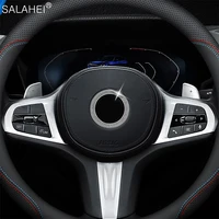 car steering wheel center sticker rhinestones emblem ring fit for bmw m3 m5 e36 e46 e60 e90 e92 330i x1 f48 x3 x5 x6 accessories