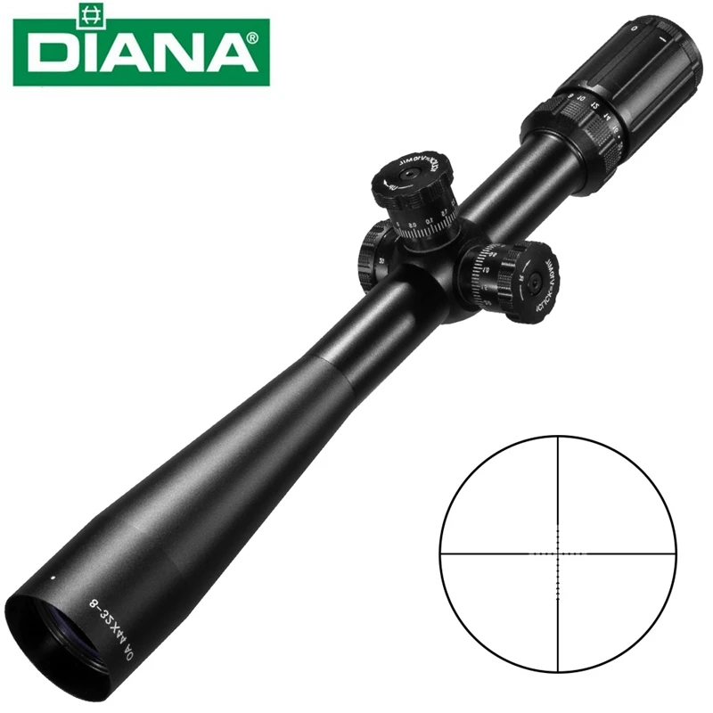 Регулируемый прицел для винтовки DiaNA 8-32x44 AO
