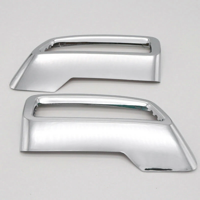 Хромированная задняя выхлопная труба глушитель декоративная накладка 2 шт. для