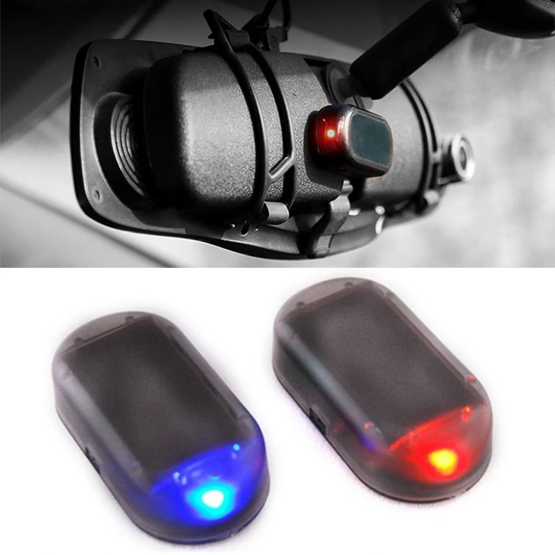 

Фальшивая подсветильник КА для автомобиля на солнечной батарее, беспроводной манекен с сигнализацией Предупреждение фонарь с защитой от к...