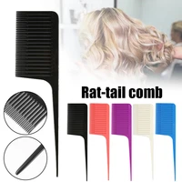 profession hair dyeing comb weave comb tail pro hair coloring highlighting comb cutting hair brush for hairdressing