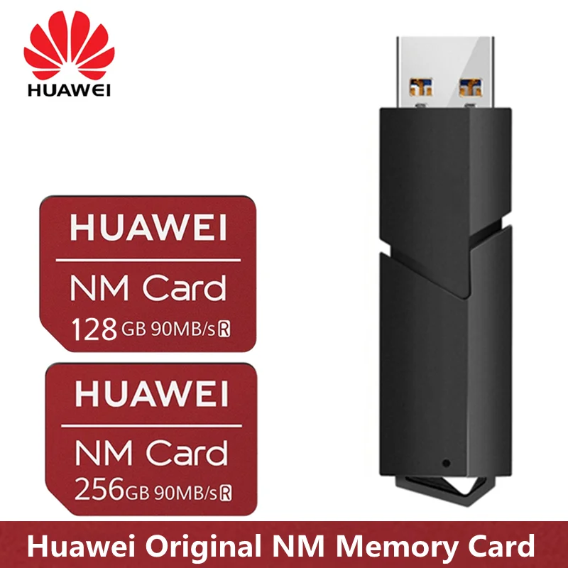 Scheda di memoria NM originale Huawei scheda di memoria Nano da 128GB/256GB per Huawei P30/P40/50pro serie Nova lettore di schede usb NM/SD/scheda Flash