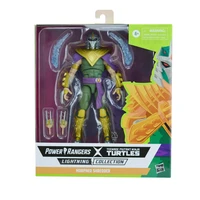 original power rangers x teenage mutant ninja turtles lightning collection morphed shredder 6 action figure collection model