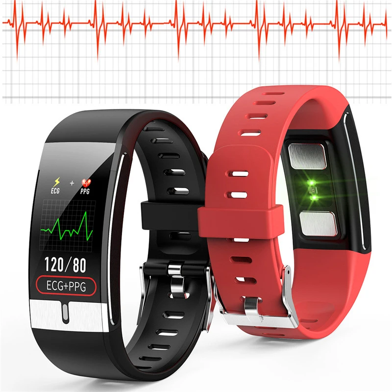 

Smart Watch Men E66 Body Temperature ECG PPG Waterproof Sport Bracelet Blood Oxygen Heart Rate Smartwatch For iOS Android