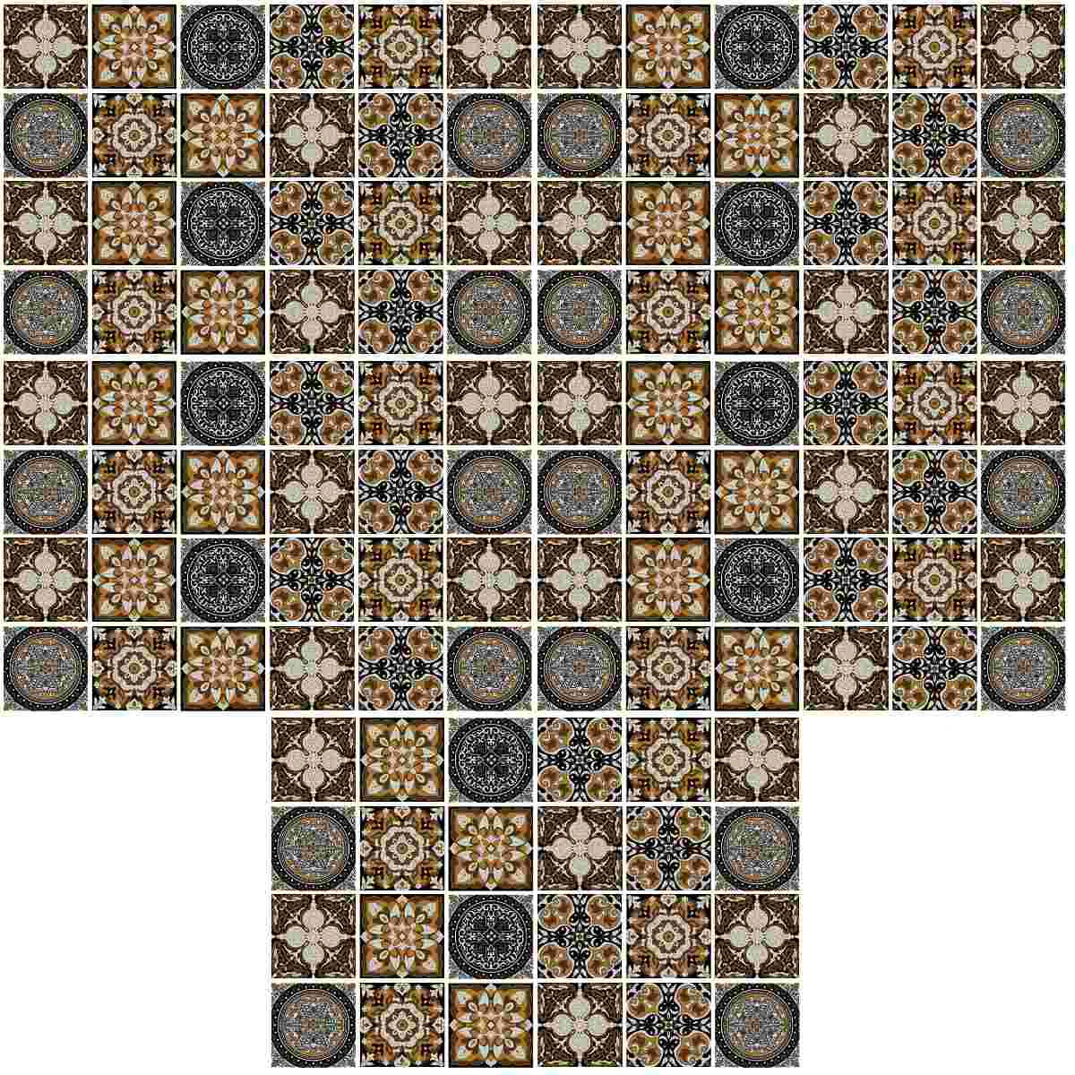 

5x Wall PVC Bathroom Tile Stickers Peel And Stick Wallpaper Peel And Stick Tiles Tile Decal For Home Peel And Stick Tile Decals