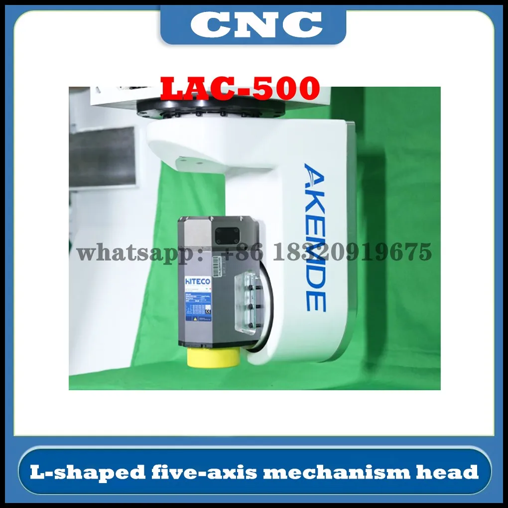 CNC L-shaped five-axis head swing arm rotation mechanism LAC-500 is suitable for engraving machines and milling machines