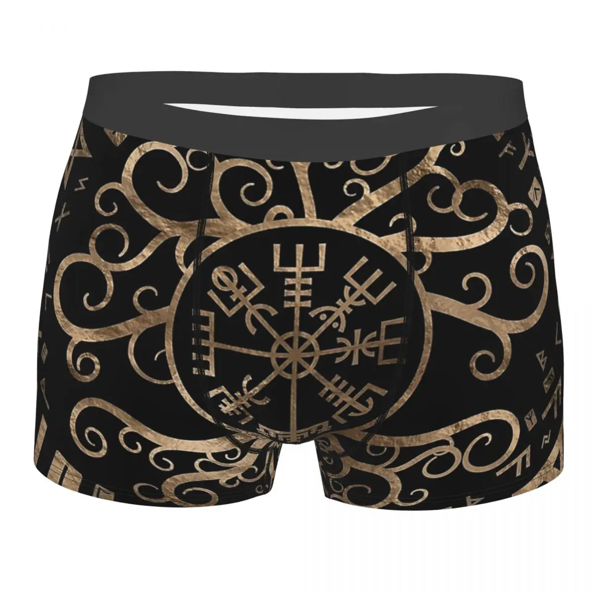

Sexy Boxer Shorts Panties Briefs Men Vegvisir Tree Of Life Yggdrasil Runes Viking Underwear Valhalla Soft Underpants for Homme