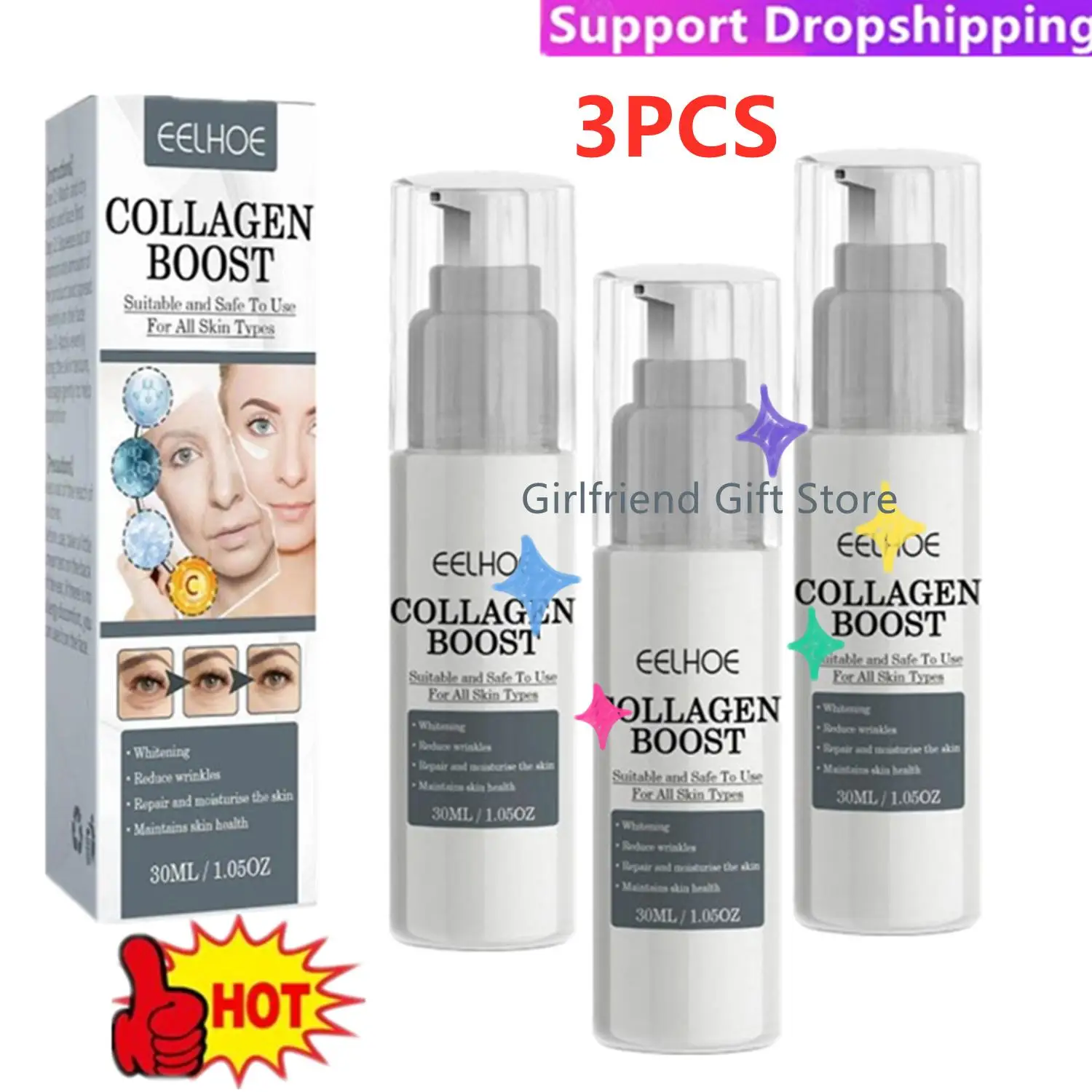 коллагеновая Сыворотка для лица