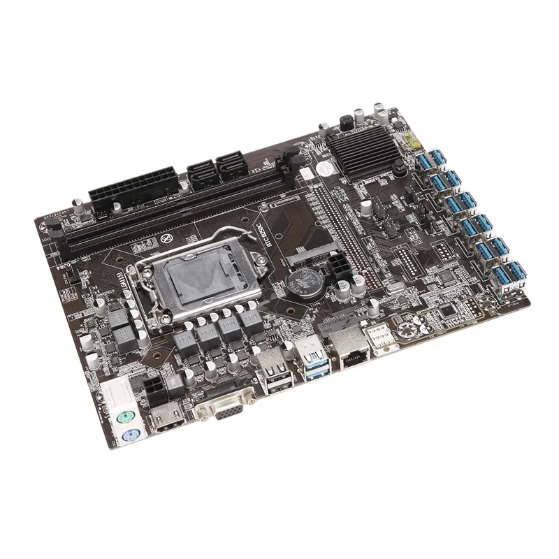 

Материнская плата B250C ETH Miner + процессор G3900 + DDR4 8 Гб 2133 МГц RAM + SATA кабель + переключатель + перегородка 12XUSB3.0 LGA1151 для BTC