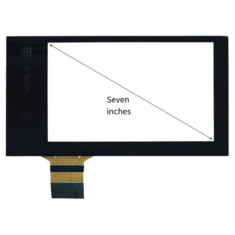 7-дюймовый сенсорный экран стеклянный дигитайзер для Honda Accord Civic 16-17 радио HR-V 2016-2017